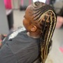 Knotless Braids (Large-Jumbo)