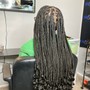 Knotless Touch Up - Front And Back