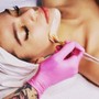 Foaming enzyme facial