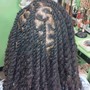 Loc 2 Strand Twist "Add on"