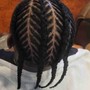 Med small Cornrow