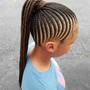 Kinky Twist in relaxed hair