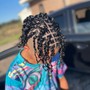 Natural 2strand Twists w/or w/o rubber band