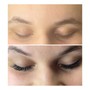 Eyelash lift w/ tint