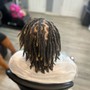 Kinky Twist (shaved back and sides)