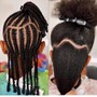 Kids Braided Ponytail