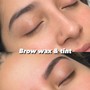 Eyebrow Tinting with wax included