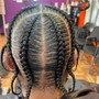 Cornrows On Natural Hair