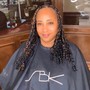 Traditional Box Braids Swing Effect/ Bohemian Traditional Size Box Braids (Medium, Hair Included)