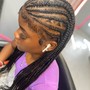 Knotless Braids (small-med)