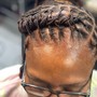 Knotless Braids (small-med)