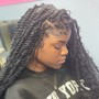 Knotless Braids (small-med)