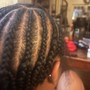 Cornrows natural hair