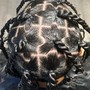 Stitch Style for Natural Hair Cornrows