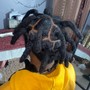 Kids locs retwist and style