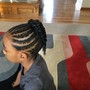 Men’s Cornrows ( 2-6)