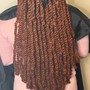 Invisible Locs (up to Mid- Back Length)