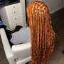 Knotless/ island twist touch up