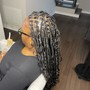 Knotless/ island twist touch up