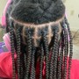 Med Knotless Braids