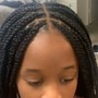 Med Knotless Braids