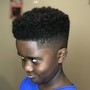 Haircut w/ Hairline Replacement (ManWeave)