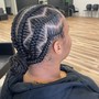 Half Head Scalp Braids