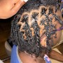 Kid's knotless braids (medium)