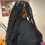 Large butterfly locs (shoulder length)