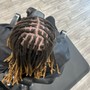 Half head loc retwist