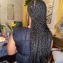 Havana twist-waist -length