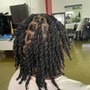 Knotless braids