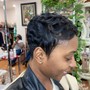 Relaxer,Pixie Cut, Wrap and Curl