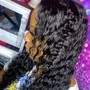 Crinkles or wand curls add on