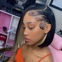 Feed in braids