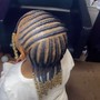 Feed in braids