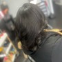 Weave maintenance (sew in touch up)