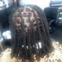 Box braid tuck