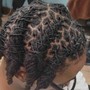 Detangle natural hair