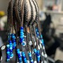 Box braids ( natural hair)