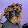 Partial Design/Simple Cornrows (No Added Hair)