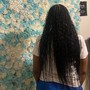 Medium stitch braid ponytail