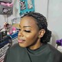 Extended Ponytail on Natural Hair