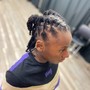 Loc Retwist Shoulder to Mid Back Length with Style