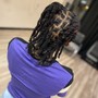 Retwist (No Style) (Ear Lobe/Neck Length)