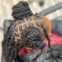 Retwist (No Style) (Ear Lobe/Neck Length)