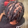 Two Braids Natural hair