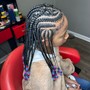 Two Braids Natural hair