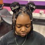 ChloexHalle curly ponytail extension