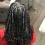 Straight back Feedin Braids (6-8)(No Stitch)